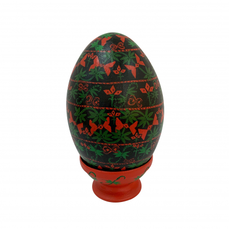 Paste - ou-de-paste-din-ceramica-de-arges-realizat-manual-argcoms-pictura-tip-arges-ø13-cm-5834