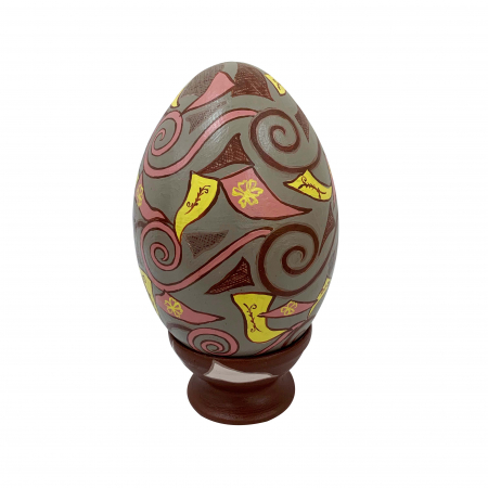Paste - ou-de-paste-din-ceramica-de-arges-realizat-manual-argcoms-pictura-tip-cucuteni-1-ø13-cm-5831