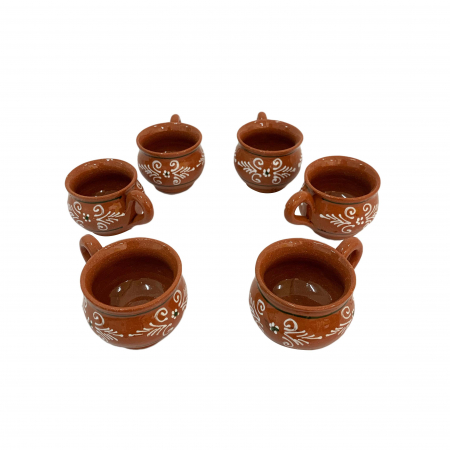Servicii - set-de-6-cesti-din-ceramica-de-arges-realizat-manual-argcoms-bauturi-calde-pictura-traditionala-6070