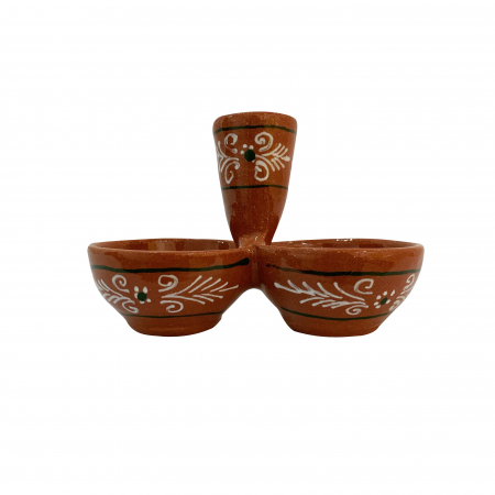 Solnita din ceramica de Arges realizata manual, Argcoms, Pictura traditionala