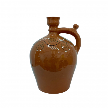 Ulcioare - ulcior-din-ceramica-de-arges-realizat-manual-argcoms-ceremonie-apa-vin-pictura-traditionala-2-mare-6505-6507