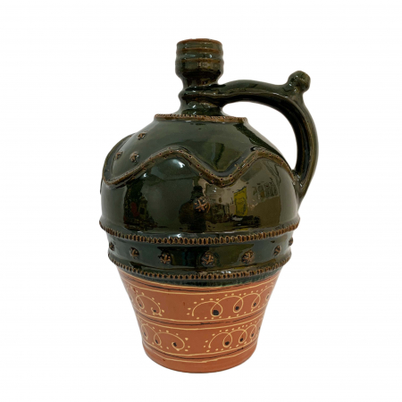 Ulcioare - ulcior-din-ceramica-de-arges-realizat-manual-argcoms-nunta-ornament-zooform-mare-6094-6098