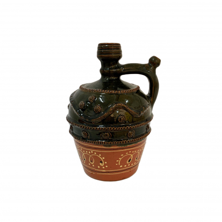 Ulcioare - ulcior-din-ceramica-de-arges-realizat-manual-argcoms-nunta-ornament-zooform-mediu-6100-6103