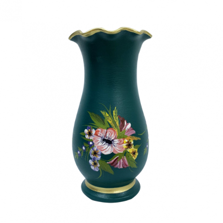 vaza-din-ceramica-de-arges-realizata-manual-argcoms-h30-silueta-cu-onduleuri-1-1-inel-pictura-florala [2]