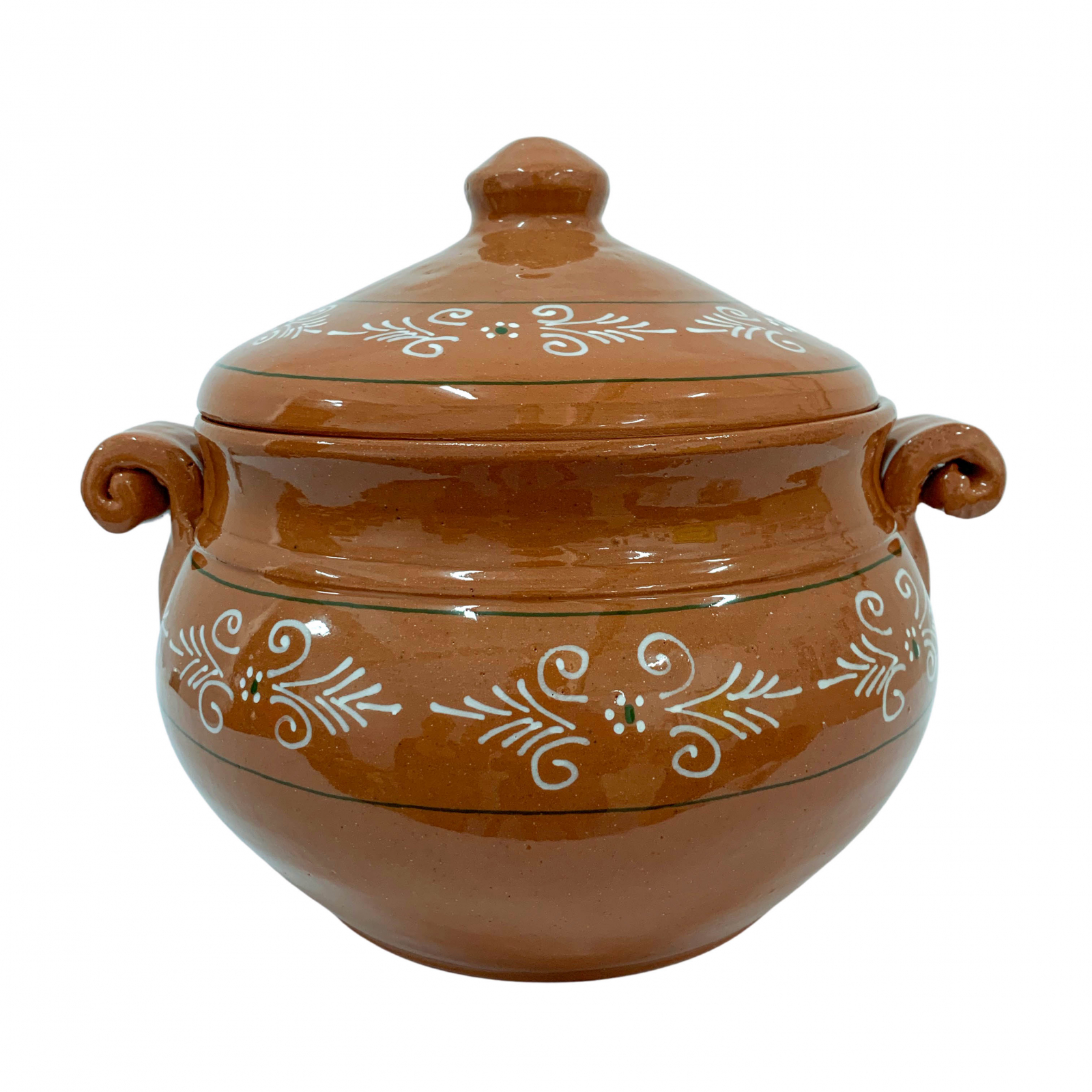Way Go mad honey Vas din ceramica de Arges realizat manual, Argcoms, Produse la grătar, Cu  capac, Pictura traditionala, Mare