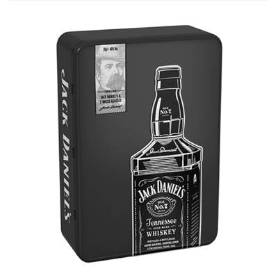 JACK DANIEL'S TENNESSEE WHISKY 0.70L + 2 PAHARE [1]