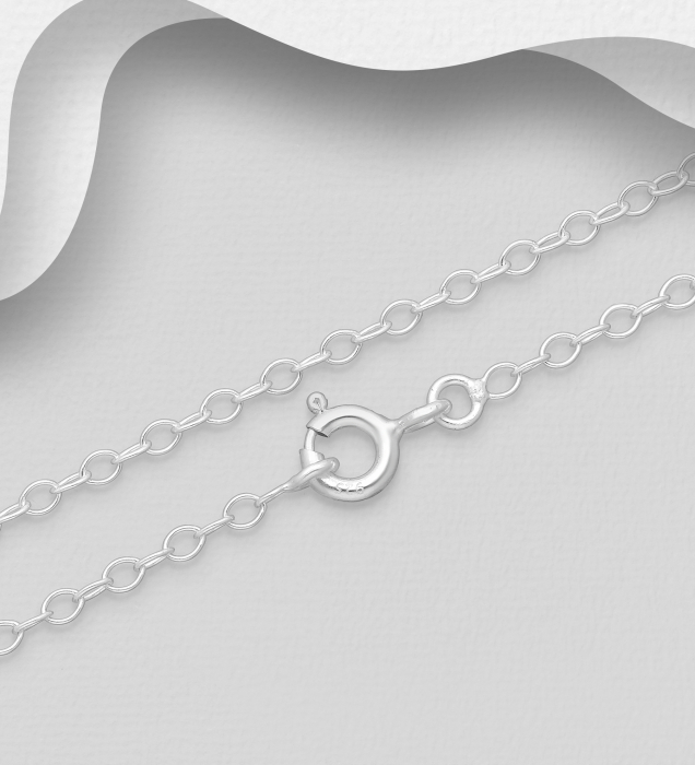 Lantisor Rollo din argint Sterling 925 Italia 2 mm [1]