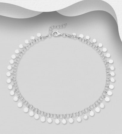 Bratara glezna din argint Sterling 925 cu diamante simulate