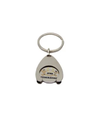 Breloc metalic - International Fitness and Body Building Federation [3]