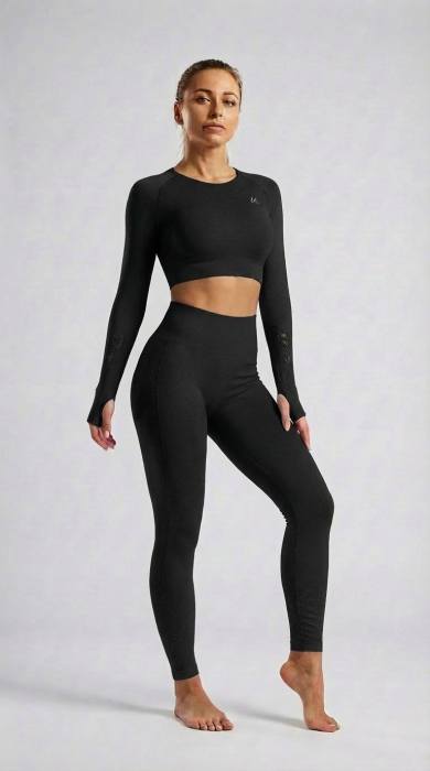 Bustiera FITSKIN Second Skin Jet Black [4]