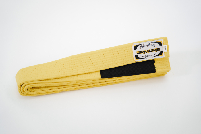 Centura BJJ ARMURA Praetorian Galbena [2]