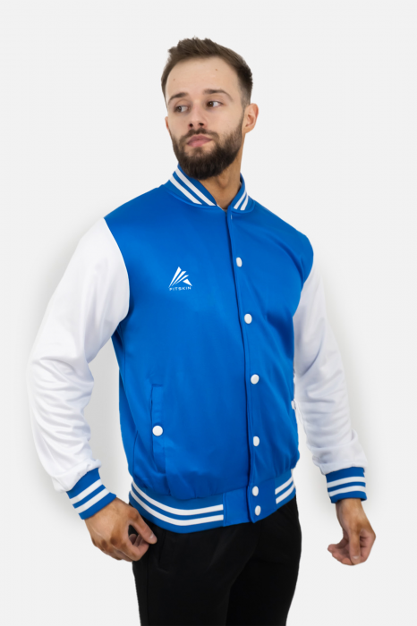 Geaca College FITSKIN Albastra [2]