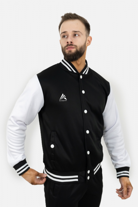 Geaca College FITSKIN Neagra [2]