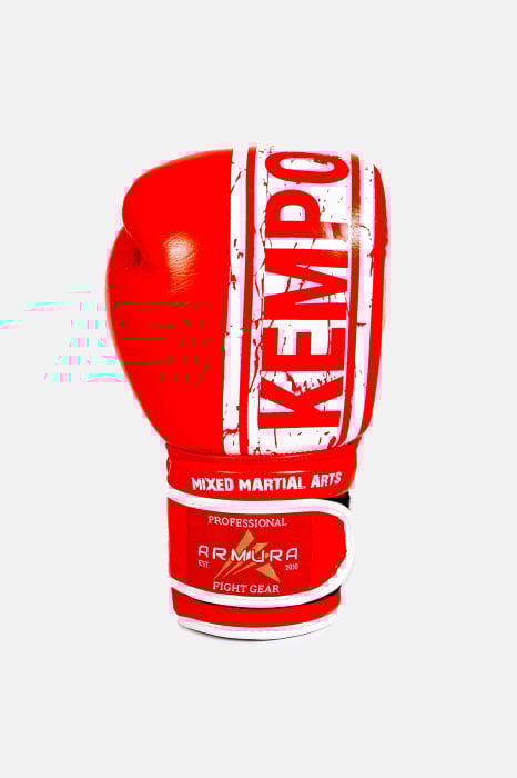 Manusi ARMURA Kempo Rosu/Alb [3]