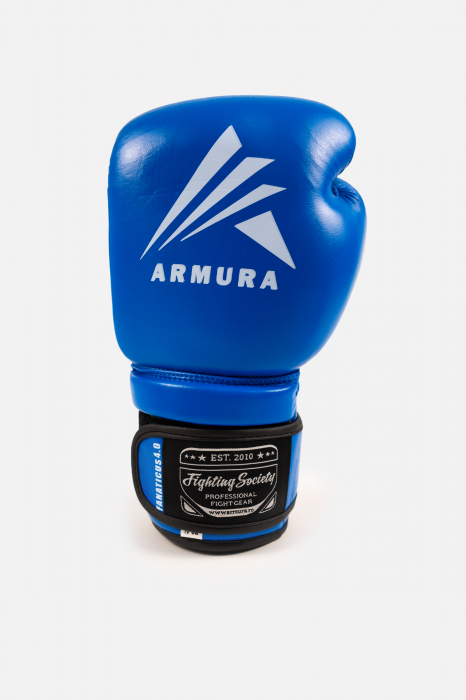 Manusi de box ARMURA Fanaticus 4.0 Albastre [2]