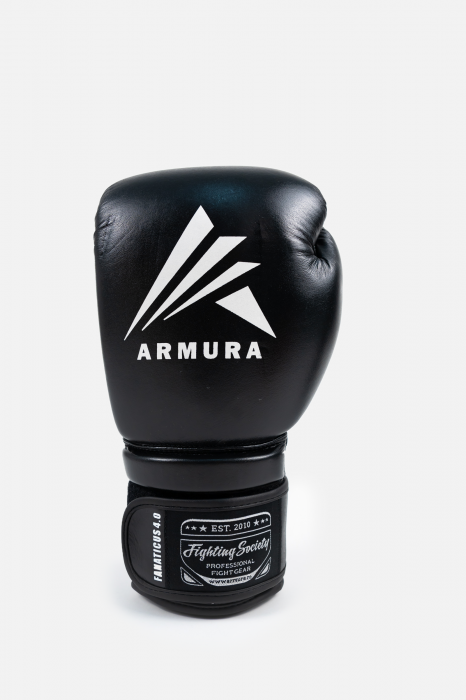 Manusi de box ARMURA Fanaticus 4.0 Negre [2]