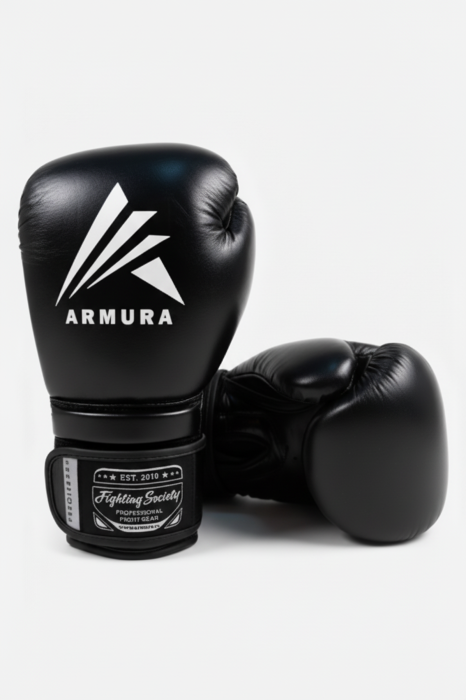 Manusi de box ARMURA Fanaticus 4.0 Negre [1]
