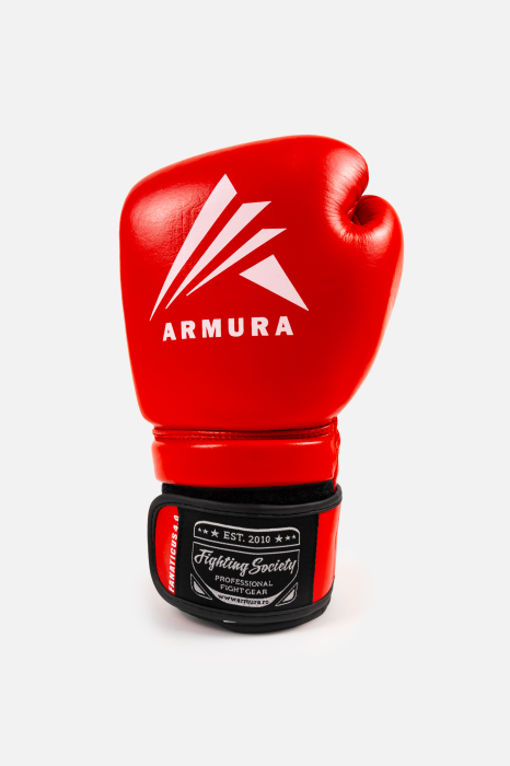 Mănuși de box ARMURA Fanaticus 4.0 Roșii [2]