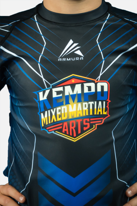 Rashguard ARMURA Kempo 3.0 Albastru Seniori [2]