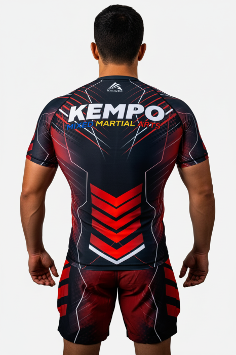 Rashguard ARMURA Kempo 3.0 Rosu Juniori [2]
