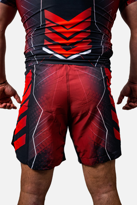 Short MMA ARMURA Kempo 3,0 Rosu Juniori [4]