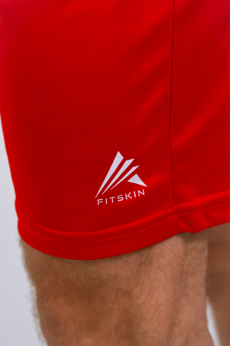 Short tehnic Fitskin Rosu Seniori [3]