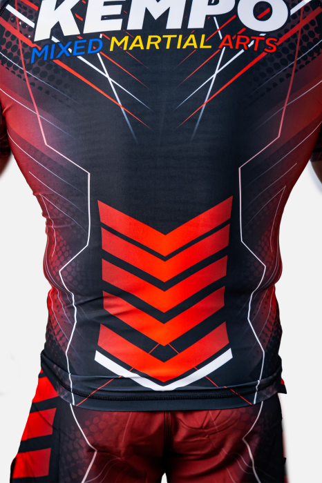 Tricou ARMURA Kempo 3.0 Rosu Seniori [3]