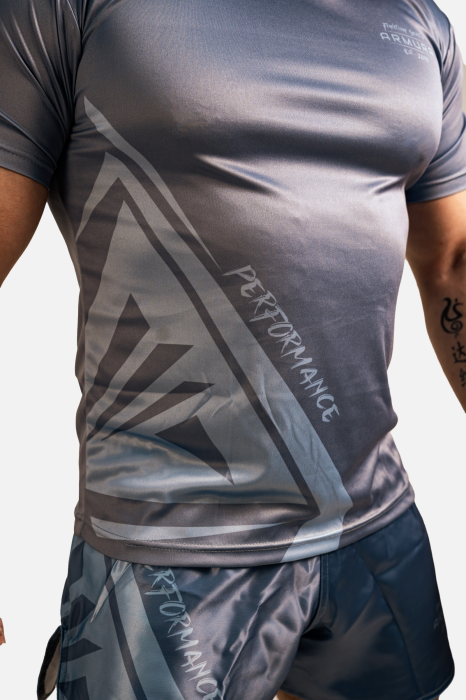 Tricou ARMURA Performance Gri Juniori [3]