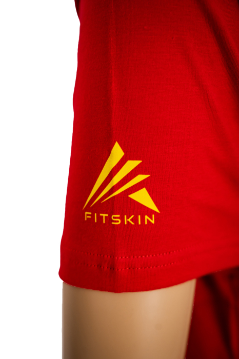 Tricou Bumbac Feminin Oficial FRCF Rosu [3]