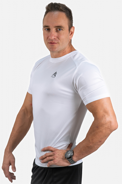 Tricou tehnic Fitskin Alb Seniori [2]