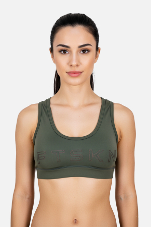 Outlet General - Bustiera FITSKIN FTSKN Verde