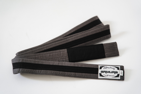 Centura BJJ ARMURA Praetorian Gri/Negru/Gri [2]
