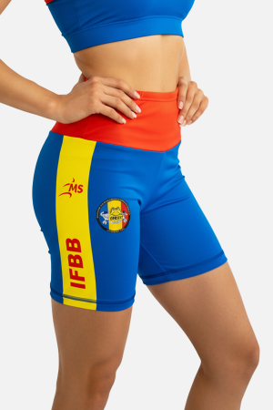 Federatia Romana de Culturism si Fitness - Colant Scurt Feminin Oficial FRCF