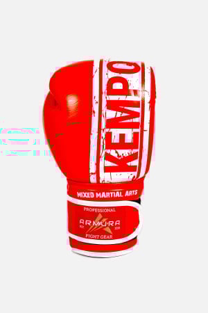 Manusi ARMURA Kempo Rosu/Alb [2]