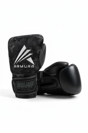 Manusi de box ARMURA Urban Camo Black [4]