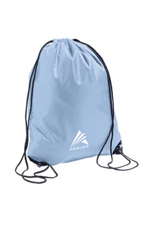 Rucsacuri şi Genţi - Sac cu snur Armura 2.0 Albastru-sky