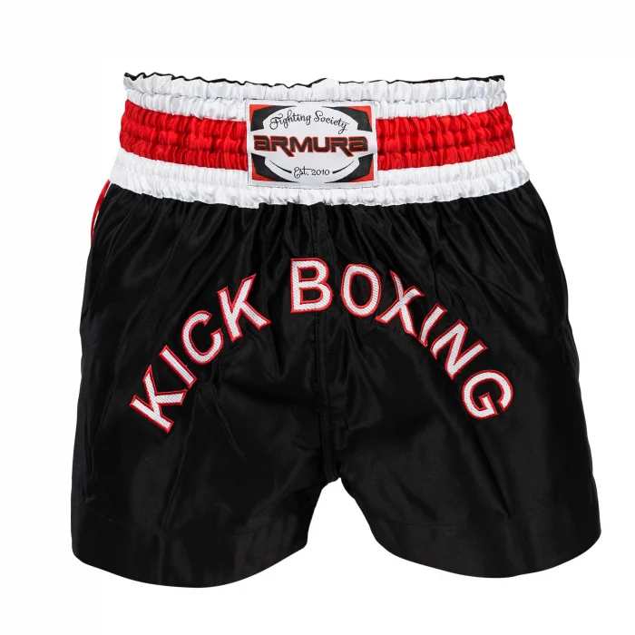 Short kickboxing ARMURA Diamond Negru [1]