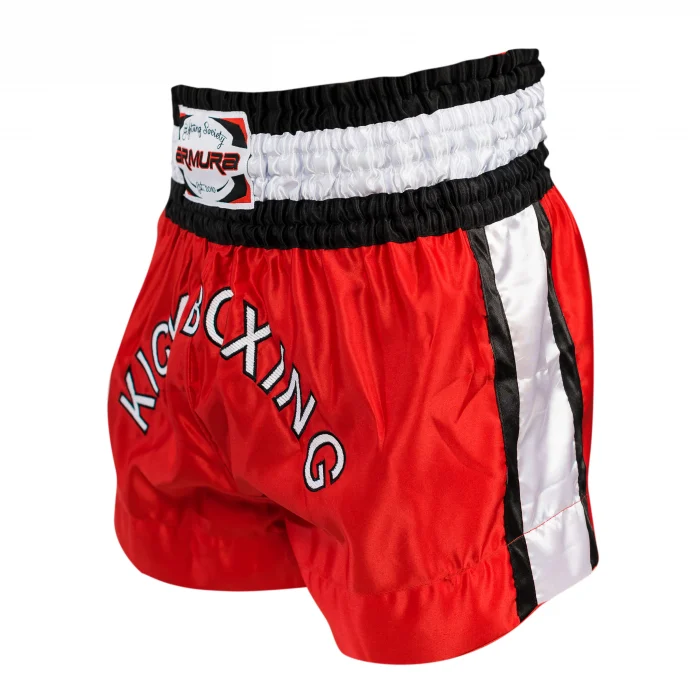 Uniforme de lupta - Short kickboxing ARMURA Diamond Rosu