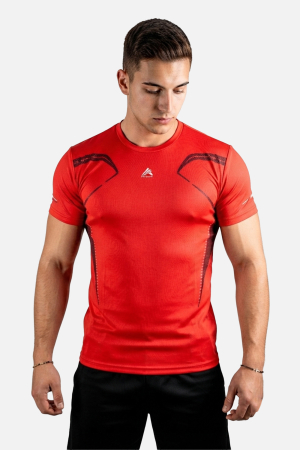 Tricou FITSKIN Velocity Pro Flame Red