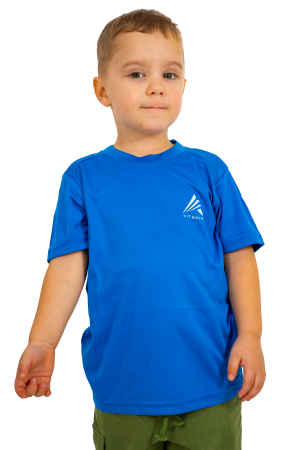 Imbracaminte - Tricou tehnic Fitskin Albastru Juniori