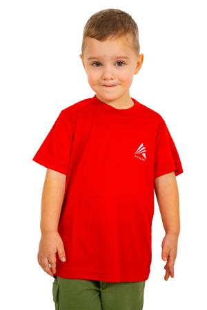 Imbracaminte - Tricou tehnic Fitskin Rosu Juniori