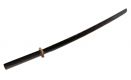 Self-Defense Training Replicas - BLACK WOODEN BOKKEN