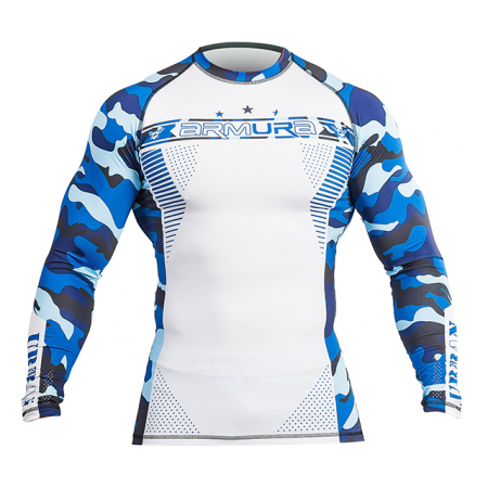 Rashguard-uri / Malete - Rashguard ARMURA Urban Camo Albastru