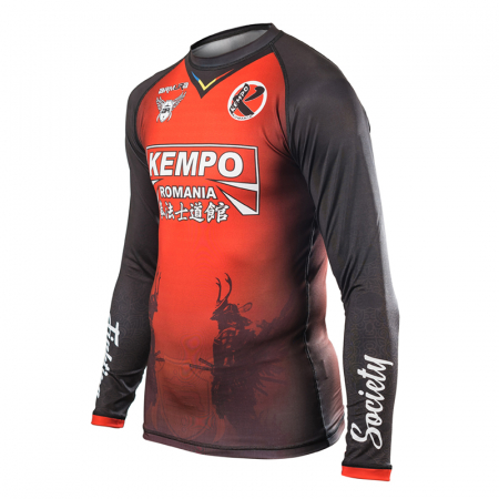 New Products - ARMURA Kempo Red  Rashguard