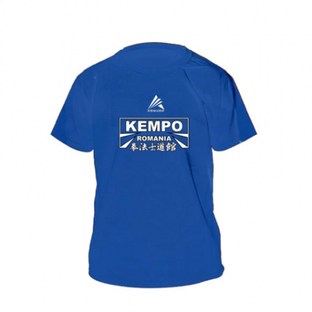 Noutăți - Tricou Bumbac ARMURA Kempo Albastru 2.0 Senior