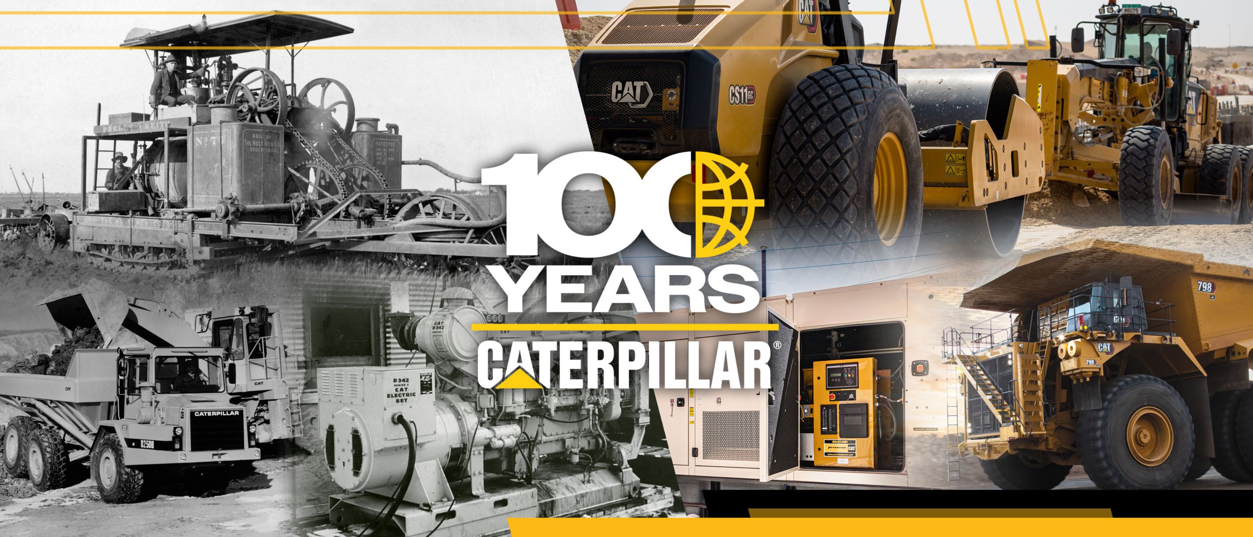 Caterpillar – 100 de ani de inovație și putere. Arox Equipment – parte din această istorie