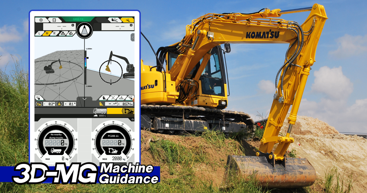 Komatsu introduce kitul 3D Machine Guidance pentru excavatoarele cu senile și pe roți