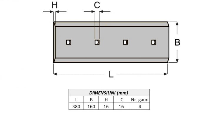 Coltar buldozer 11G7131170-ITR [2]