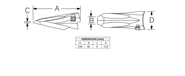 Dinte cupa Ultralok U35AP-ESCO [4]
