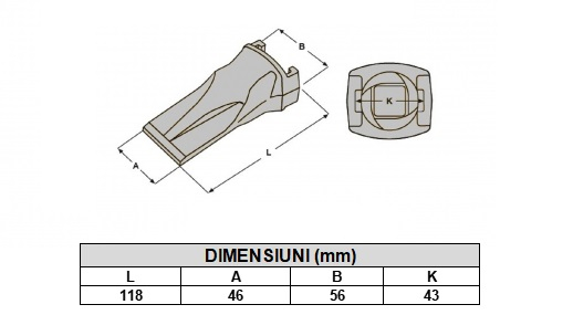 Dinte cupa V13SYL-ESCO [4]
